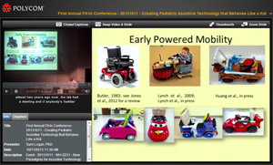 Video: First Annual Conference - Creating Pediatric Assistive Technology that Behaves Like a Kid