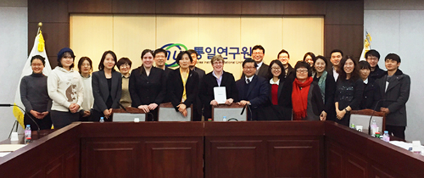 Participants in the North Korean Disability Rights Documentation Project.