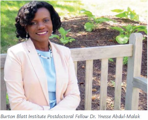 Burton Blatt Institute Postdoctoral Fellow Dr. Ynesse Abdul-Malak