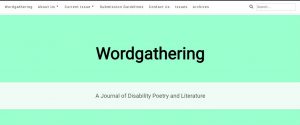 Wordgathering: A Journal of Disability Poetry and Literature